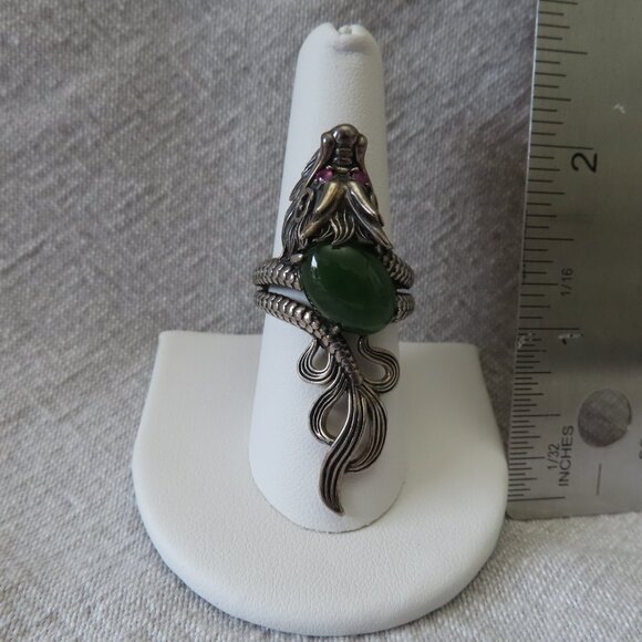 Jade Dragon ring - Picture 4 of 4